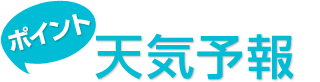 ポイント天気予報